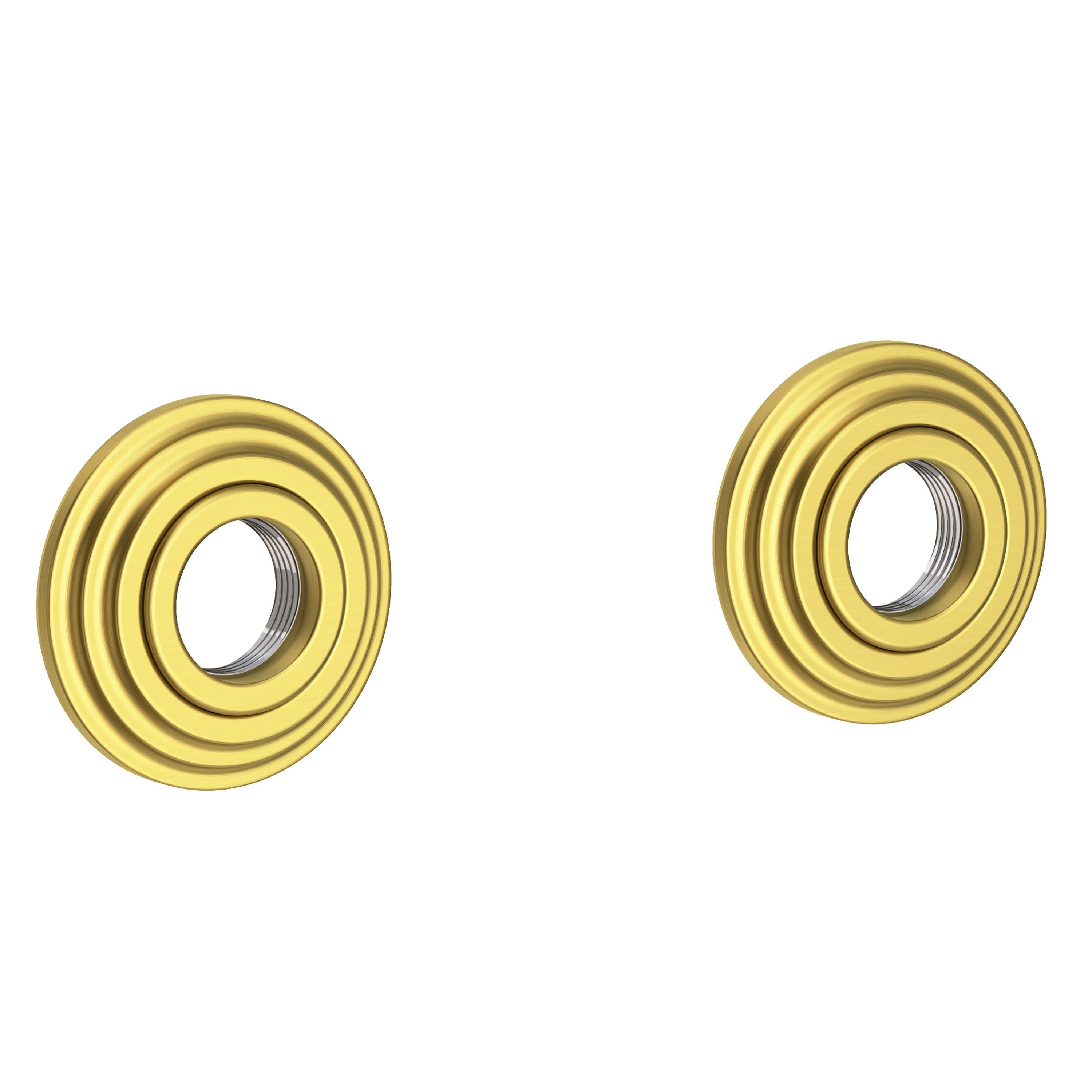 Newport Brass Astor 920-2400 — Anillos Decorativos y Herrajes para Barra de Seguridad — Latón Satinado (PVD)