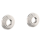 Newport Brass Astor 920-2400 — Anillos Decorativos y Herrajes para Barra de Seguridad — Níquel Pulido (Natural)