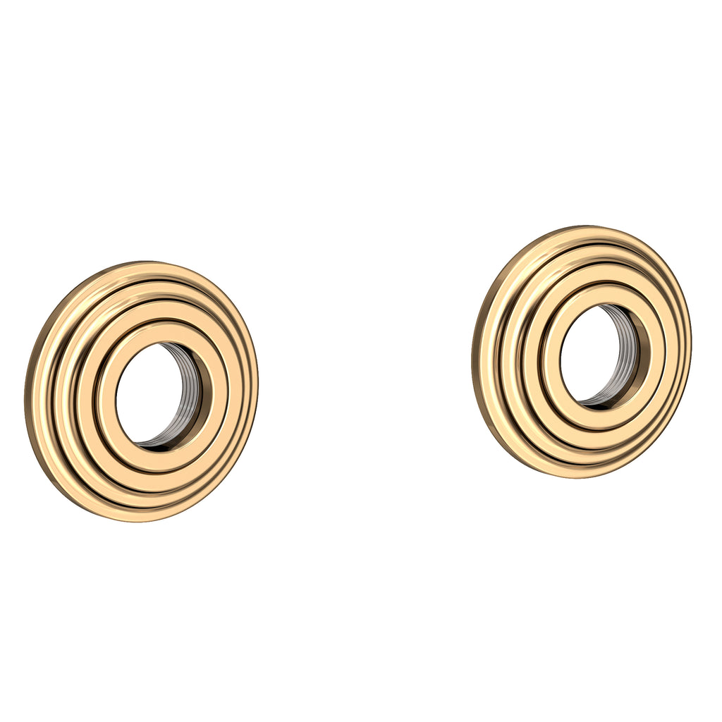 Newport Brass Astor 920-2400 — Anillos Decorativos y Herrajes para Barra de Seguridad — Oro Francés (PVD)