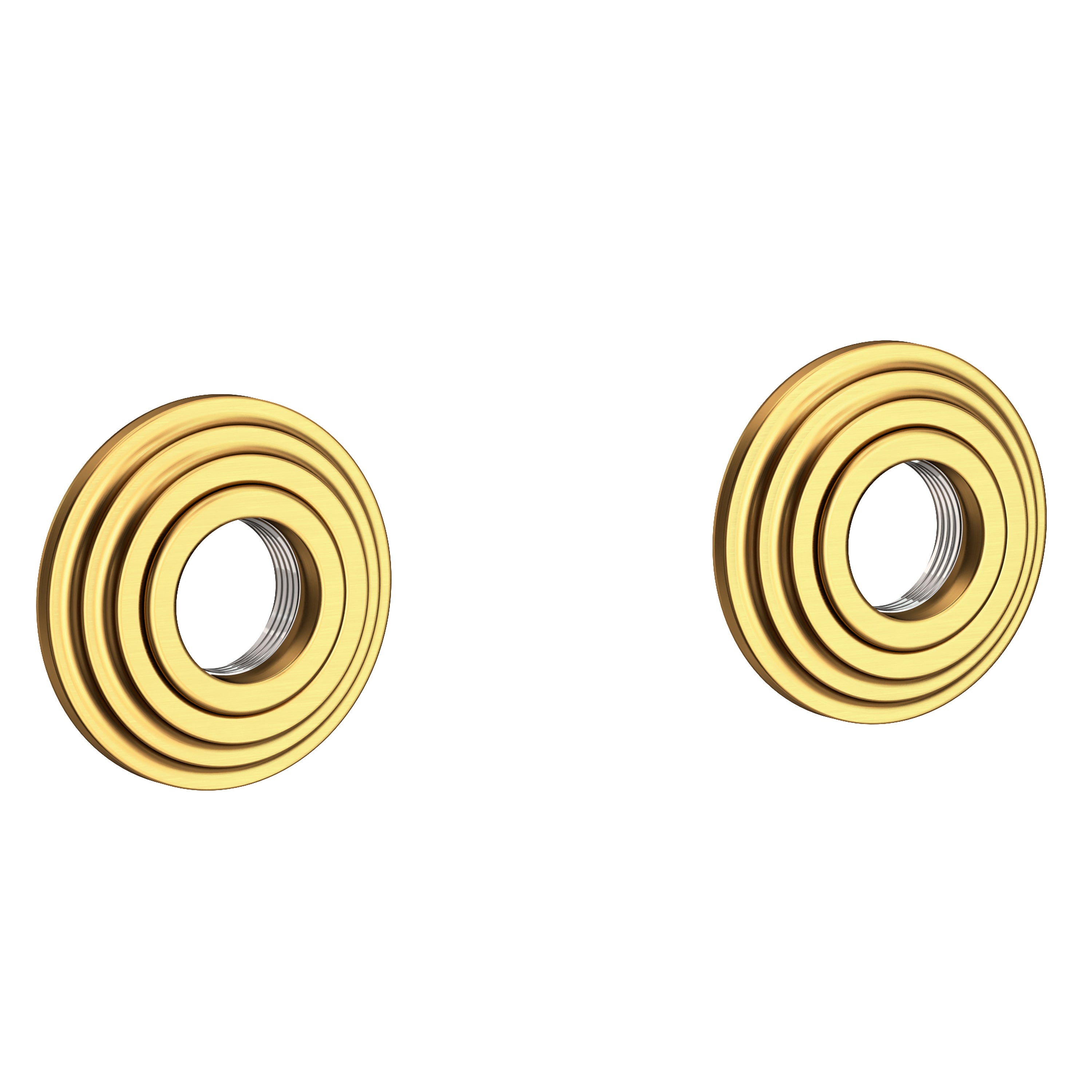 Newport Brass Astor 920-2400 — Anillos Decorativos y Herrajes para Barra de Seguridad — Oro Satinado (PVD)