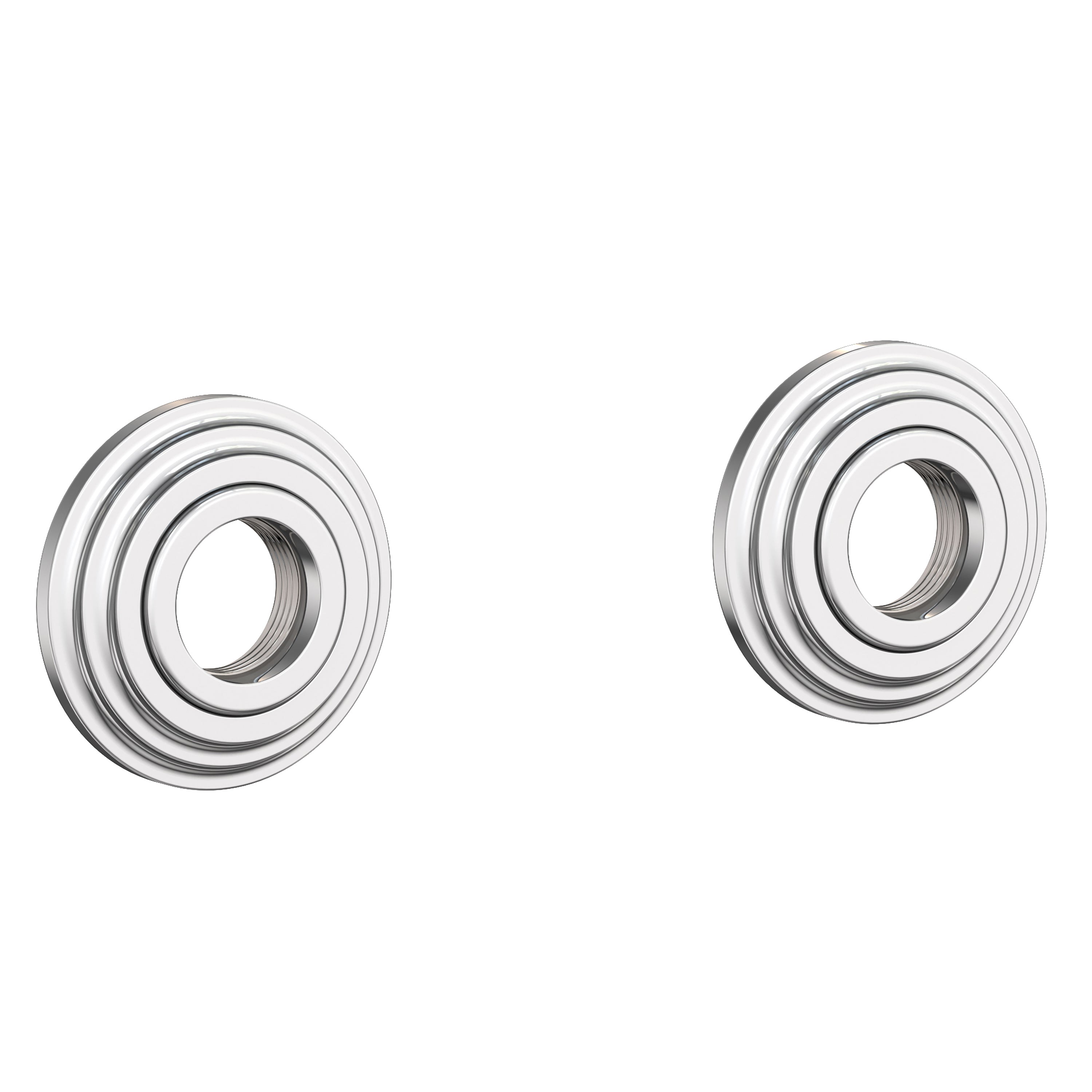 Newport Brass Astor 920-2400 — Anillos Decorativos y Herrajes para Barra de Seguridad — Cromo Pulido