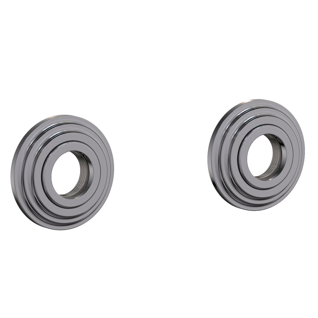 Newport Brass Astor 920-2400 — Anillos Decorativos y Herrajes para Barra de Seguridad — Cromo Medianoche