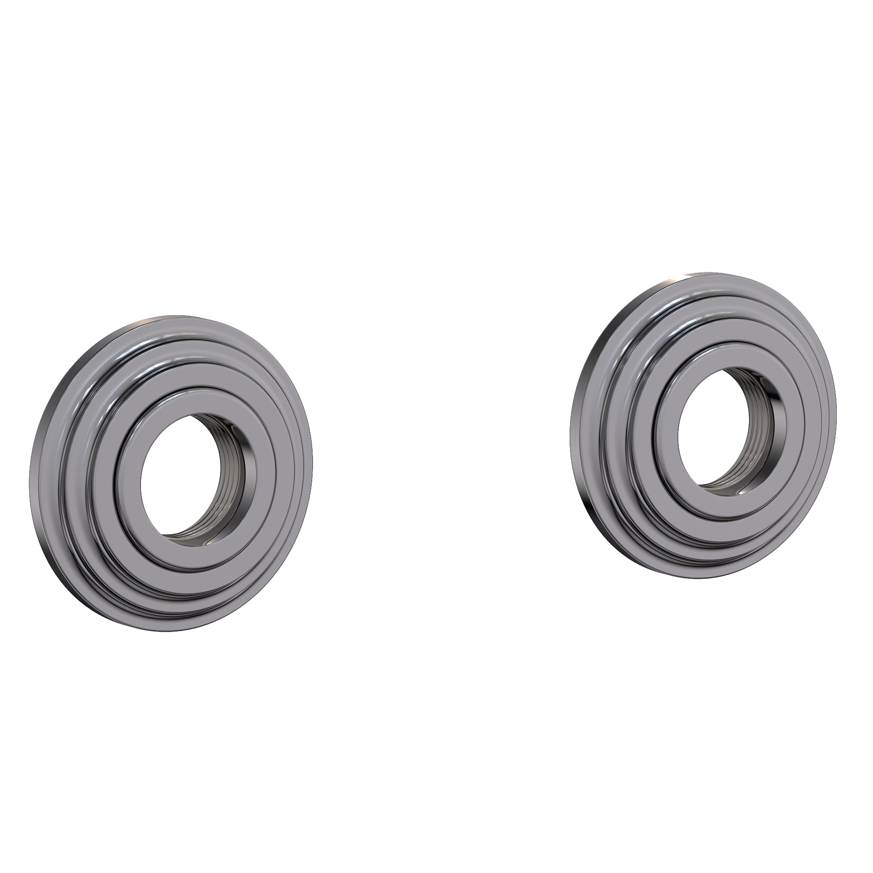 Newport Brass Astor 920-2400 — Anillos Decorativos y Herrajes para Barra de Seguridad — Cromo Medianoche