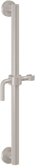 California Faucets Tamalpais Barra de Apoyo con Deslizante (24") - Níquel Satinado