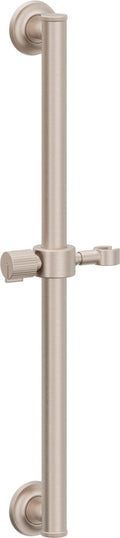 California Faucets Capitola Barra de Sujeción de 24" con Riel Deslizante - Níquel Satinado