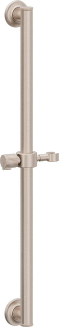 California Faucets Capitola Barra de Sujeción de 30" con Riel Deslizante - Níquel Satinado