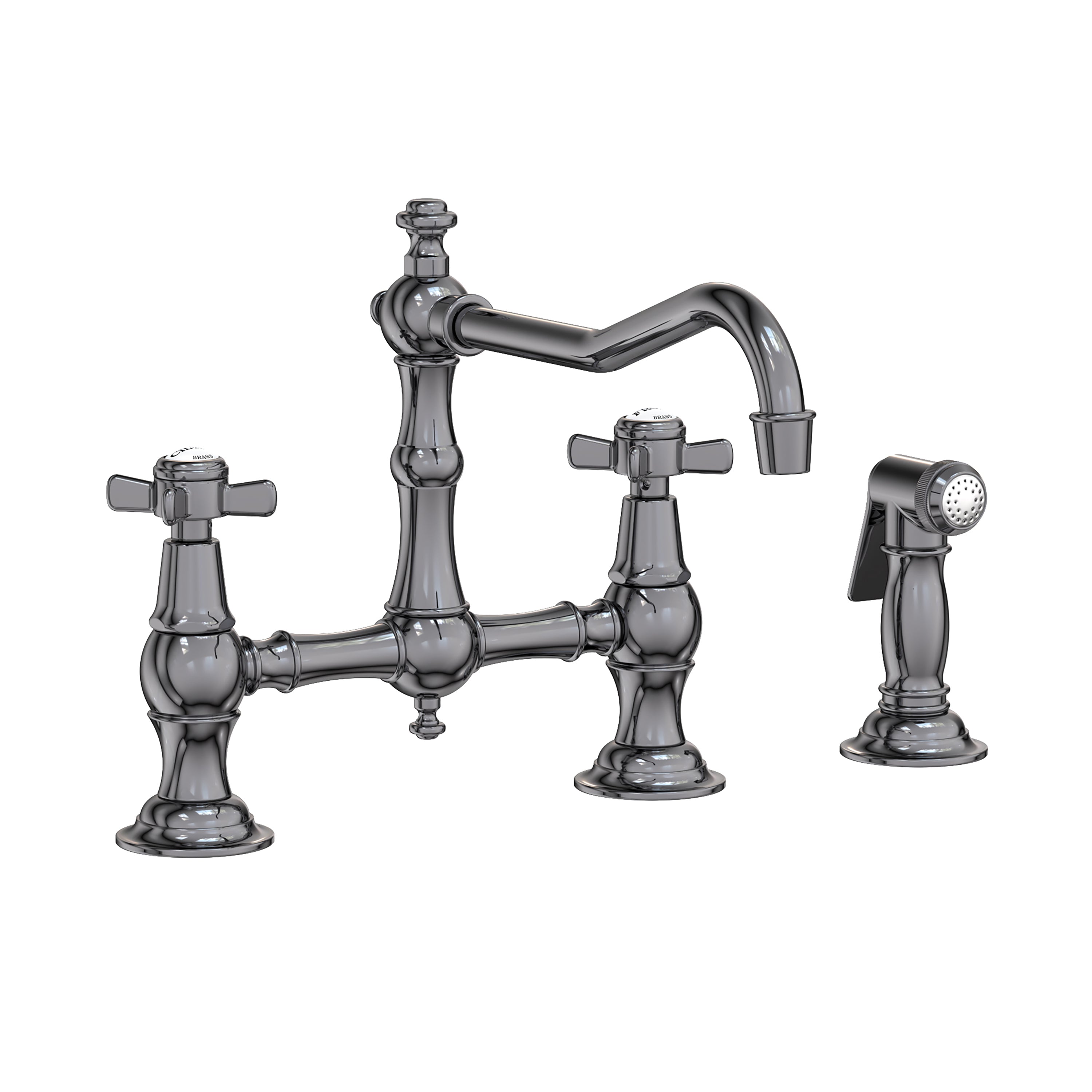 Newport Brass Chesterfield 945-1 — vista de producto — Cromo Medianoche