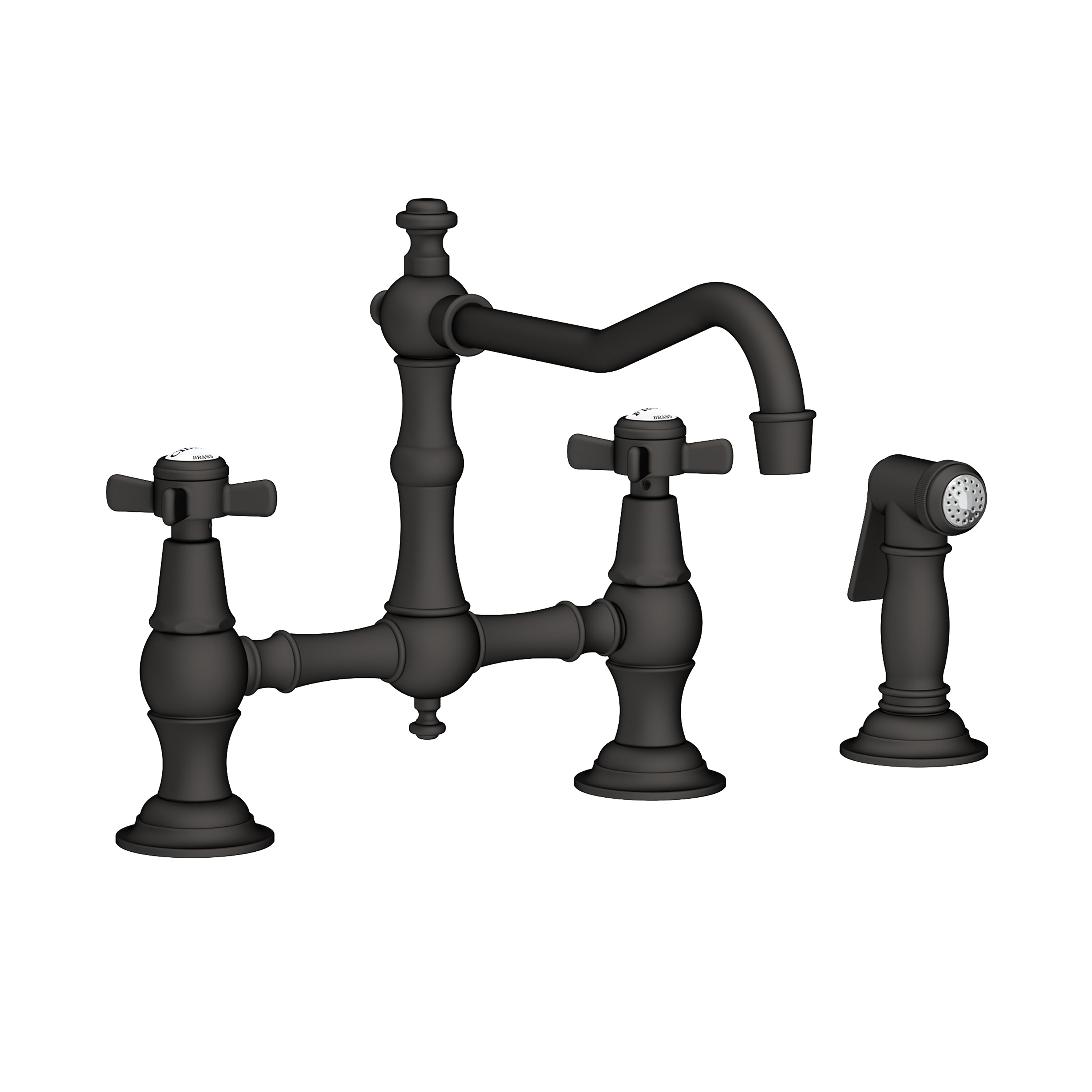 Newport Brass Chesterfield 945-1 — vista de producto — Negro Mate