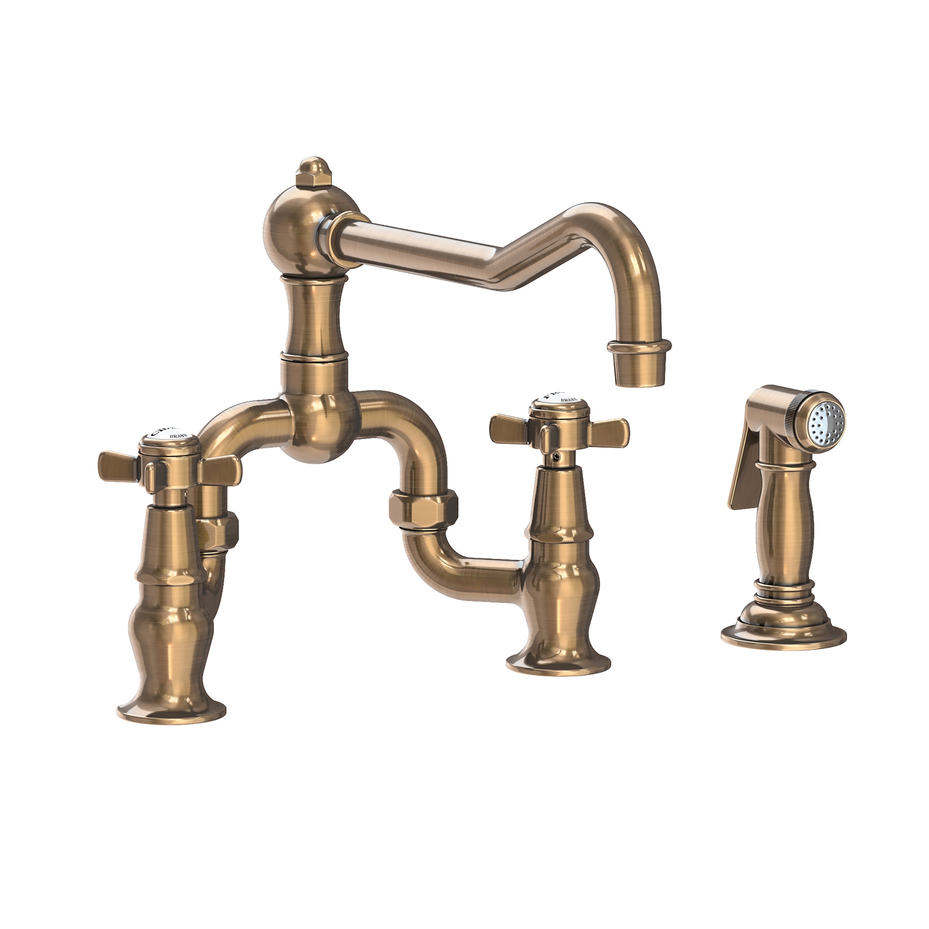 Newport Brass Chesterfield 9451-1 — vista de producto — Latón Antiguo