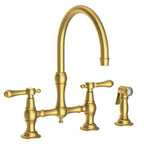 Newport Brass Chesterfield 9458 — vista de producto — Latón Satinado (PVD)