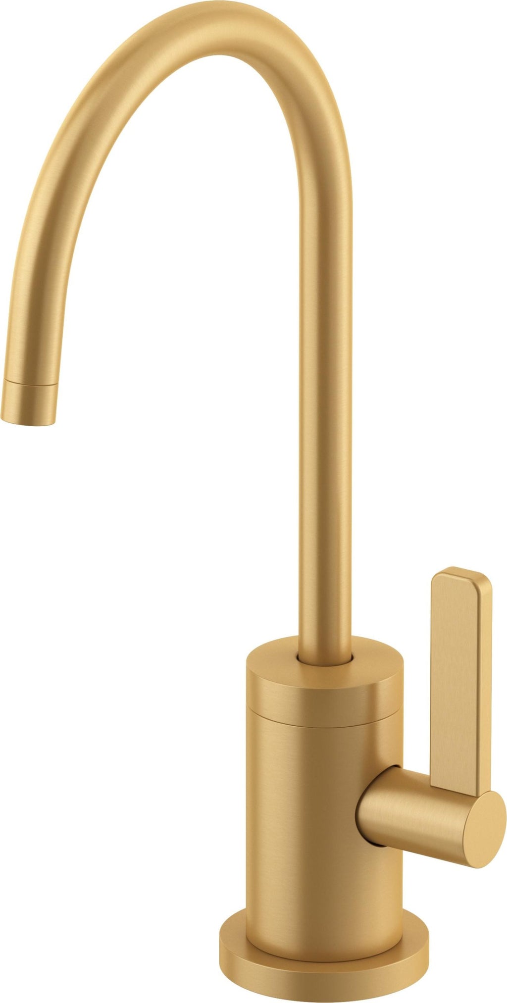 California Faucets COTO Dispensador de Agua Fría Contemporáneo - Surtidor en Arco - Oro Satinado de por Vida