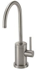California Faucets Poetto Dispensador Combinado de Agua Fria y Caliente de Una Manija Contemporaneo - Níquel Satinado
