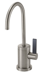 California Faucets Corsano Dispensador Combinado de Agua Fria y Caliente de Una Manija Contemporaneo - Níquel Satinado