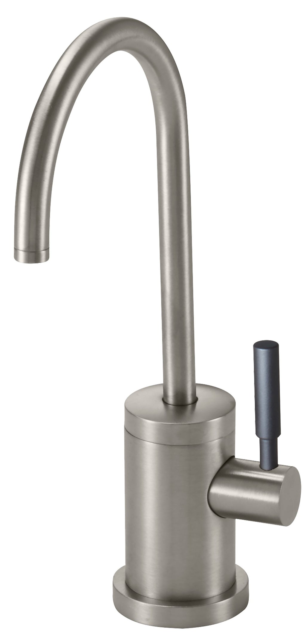California Faucets Corsano Dispensador Combinado de Agua Fria y Caliente de Una Manija Contemporaneo - Níquel Satinado