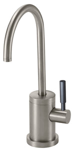 California Faucets Corsano Dispensador Combinado de Agua Fria y Caliente de Una Manija Contemporaneo - Níquel Satinado
