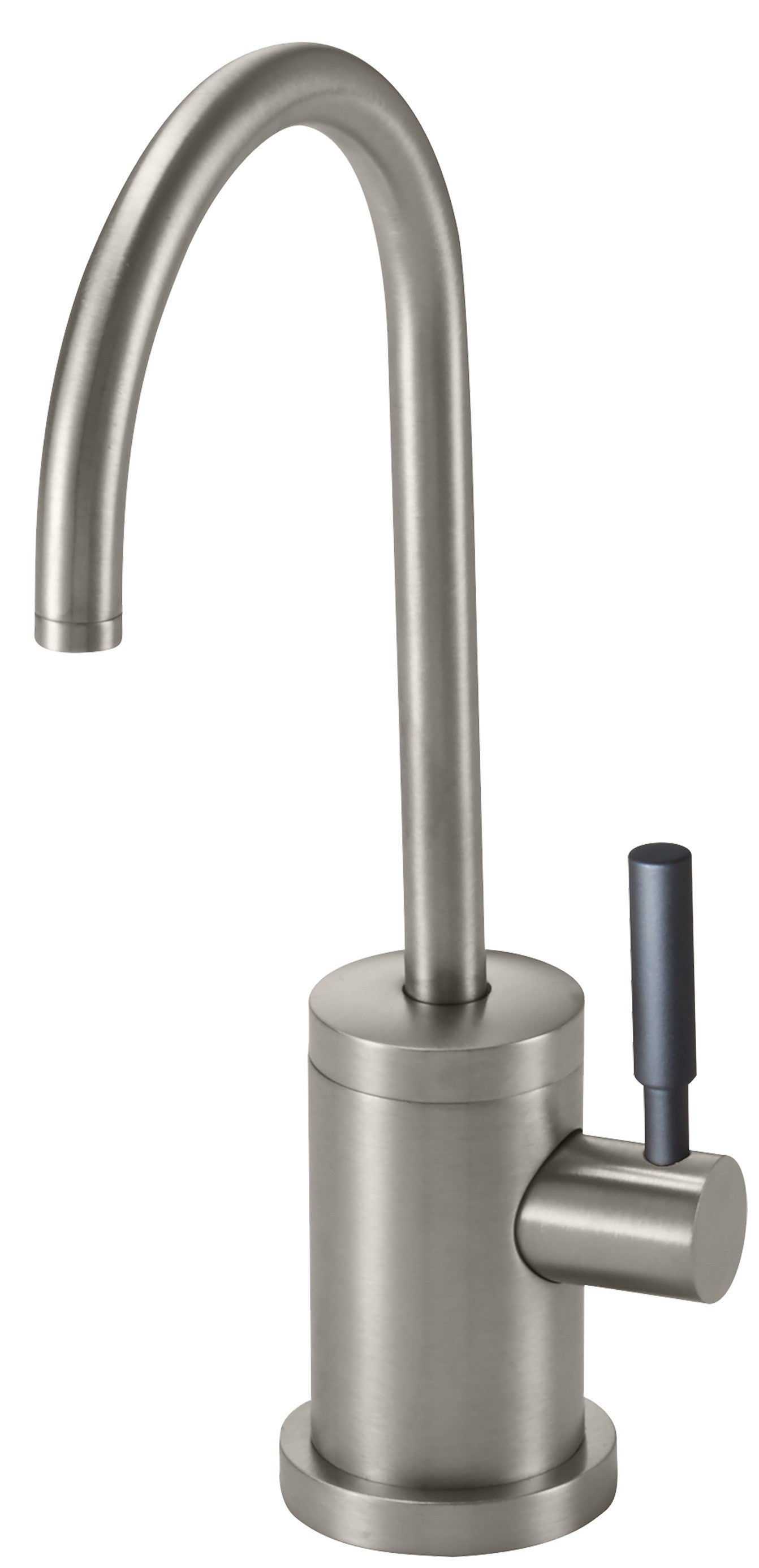 California Faucets Corsano Dispensador Combinado de Agua Fria y Caliente de Una Manija Contemporaneo - Níquel Satinado