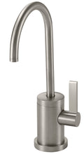 California Faucets Corsano Dispensador Combinado de Agua Fria y Caliente de Una Manija Contemporaneo - Níquel Satinado