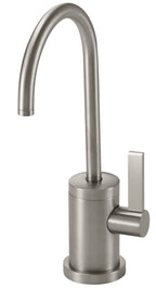 California Faucets Corsano Dispensador Combinado de Agua Fria y Caliente de Una Manija Contemporaneo - Níquel Satinado