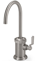 California Faucets Descanso Works Dispensador Combinado de Agua Fria y Caliente de Una Manija Industrial - Níquel Satinado