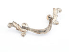 Schaub Jaladera Monticello, 3-1/2" cc — Plata
