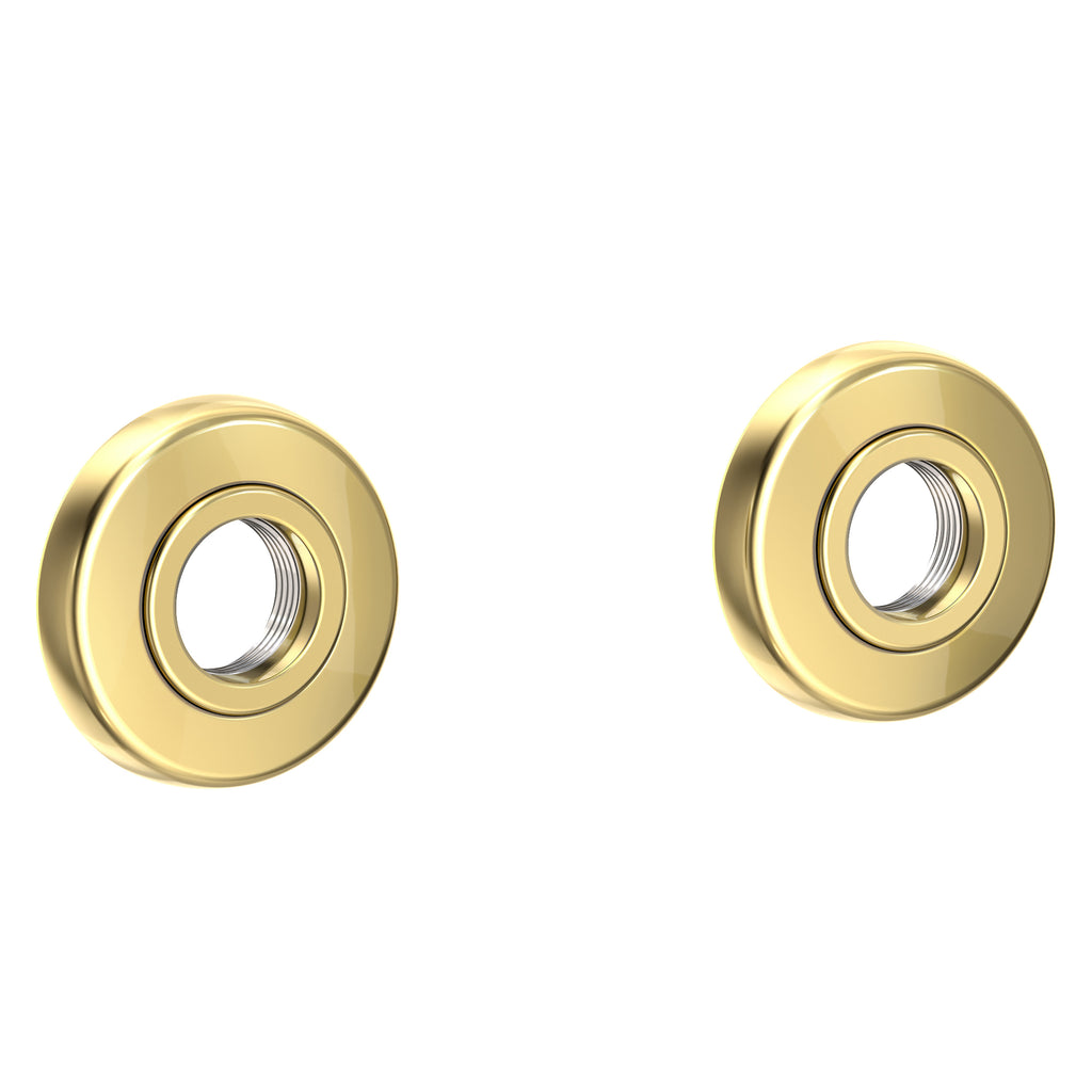 Newport Brass East Linear 990-2400 — Anillos Decorativos y Herrajes para Barra de Seguridad — Latón Forever (PVD)