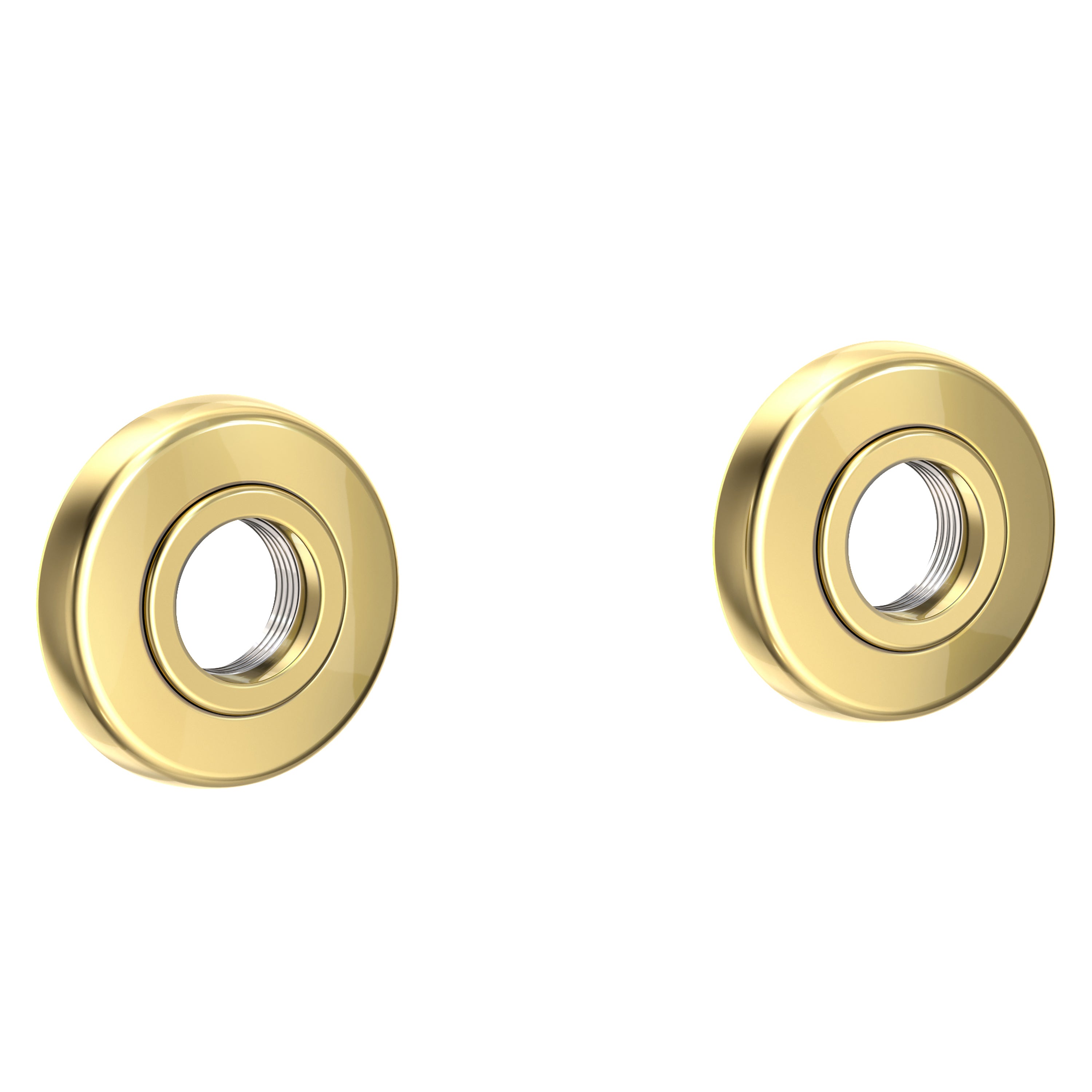 Newport Brass East Linear 990-2400 — Anillos Decorativos y Herrajes para Barra de Seguridad — Latón Forever (PVD)