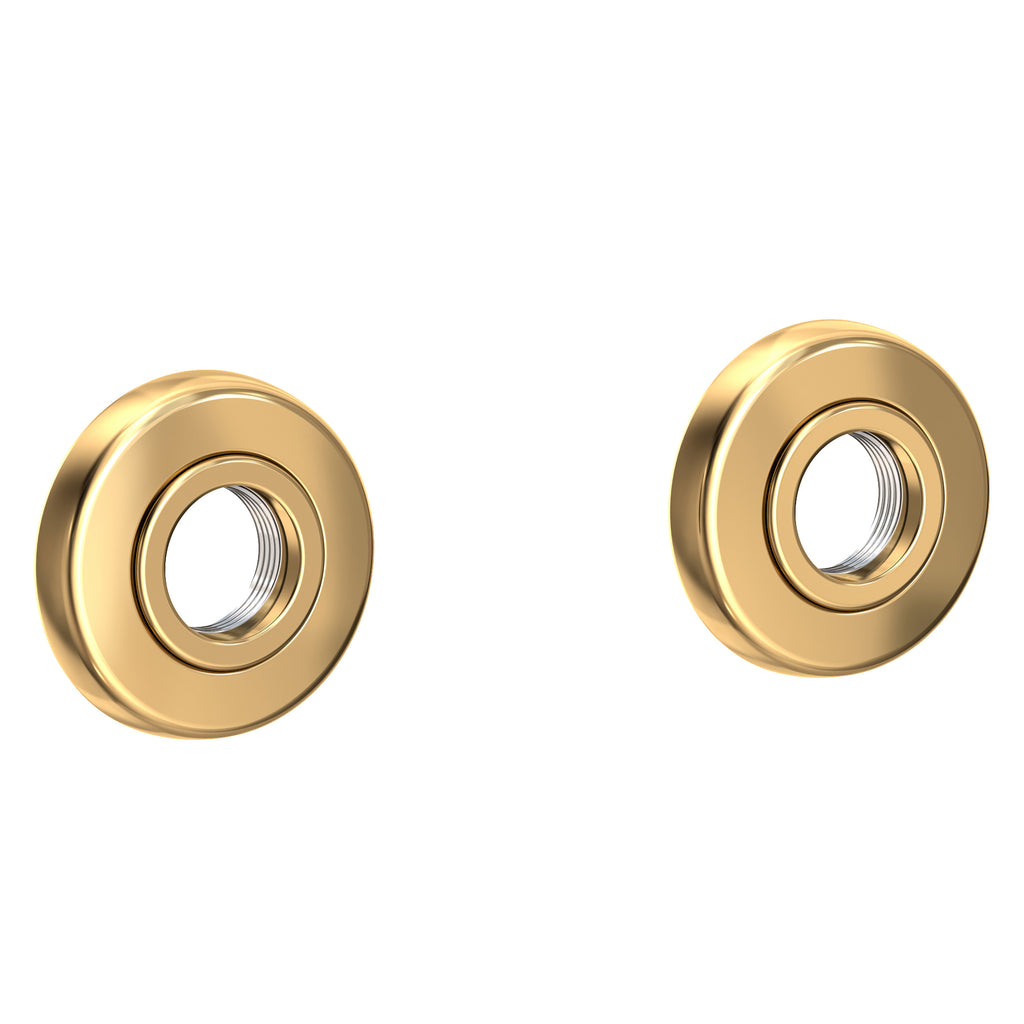 Newport Brass East Linear 990-2400 — Anillos Decorativos y Herrajes para Barra de Seguridad — Latón sin Laca (Living)