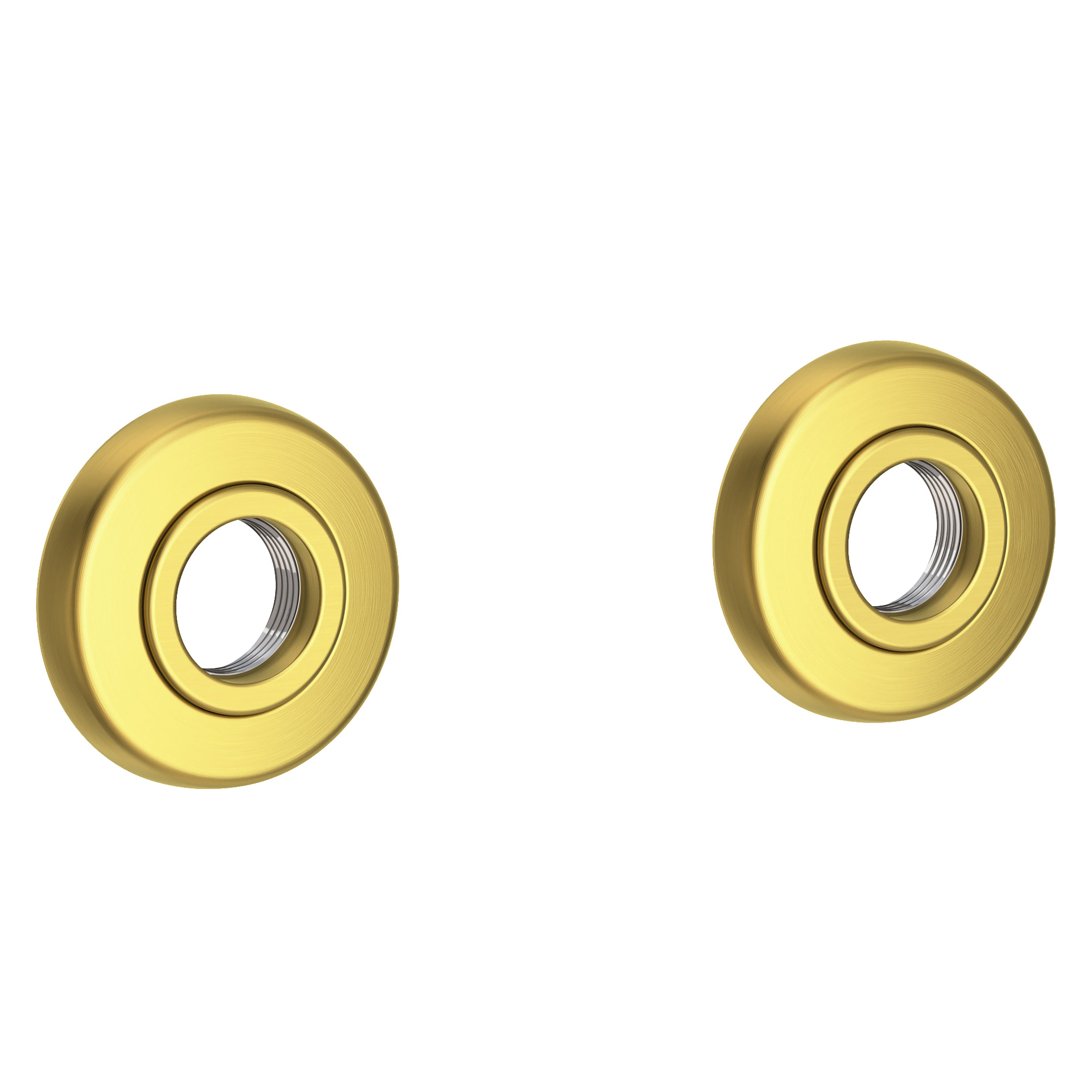 Newport Brass East Linear 990-2400 — Anillos Decorativos y Herrajes para Barra de Seguridad — Latón Satinado (PVD)