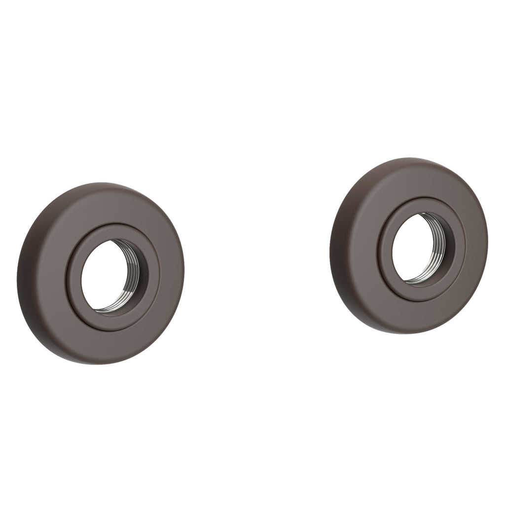 Newport Brass East Linear 990-2400 — Anillos Decorativos y Herrajes para Barra de Seguridad — Bronce Aceitado