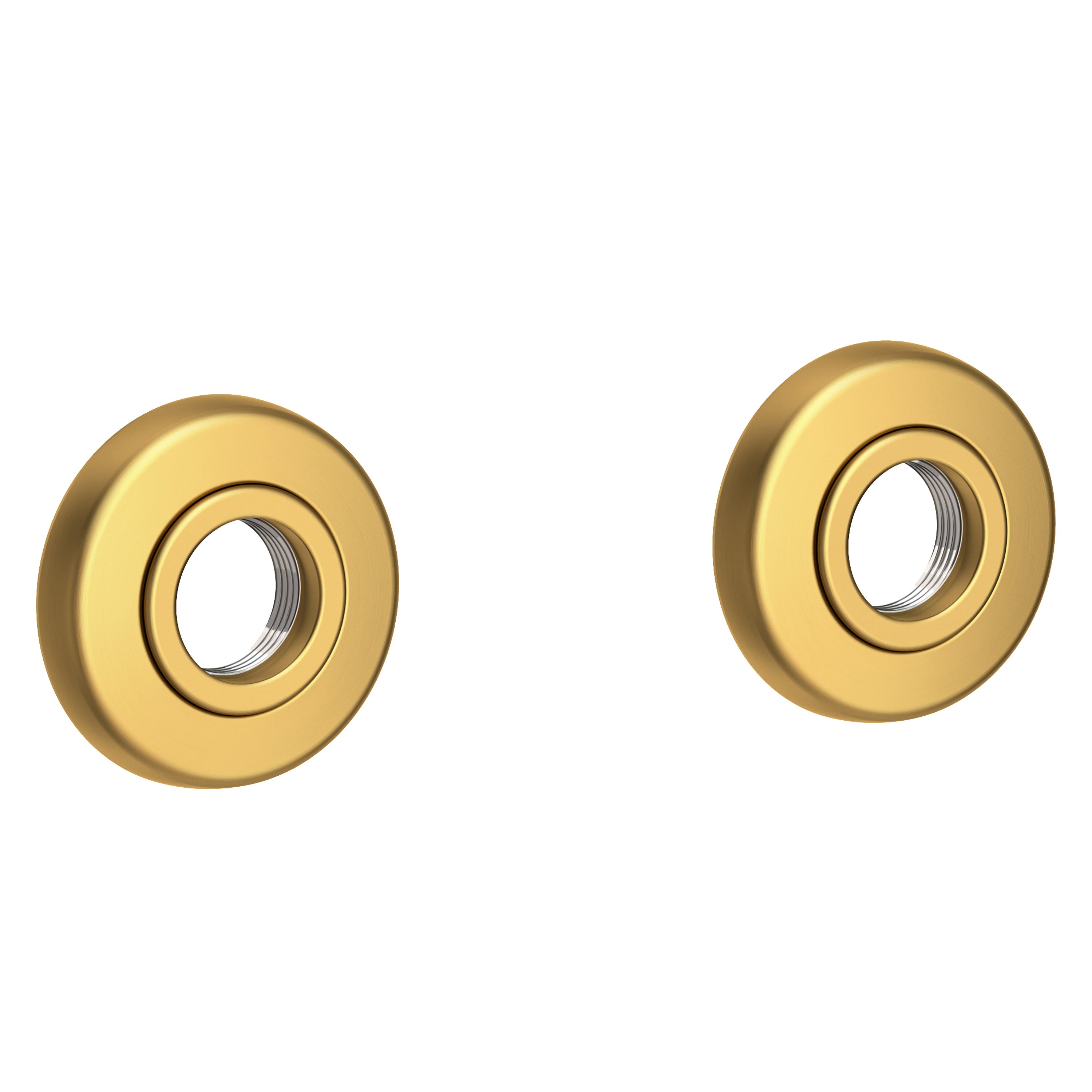 Newport Brass East Linear 990-2400 — Anillos Decorativos y Herrajes para Barra de Seguridad — Bronce Satinado (PVD)