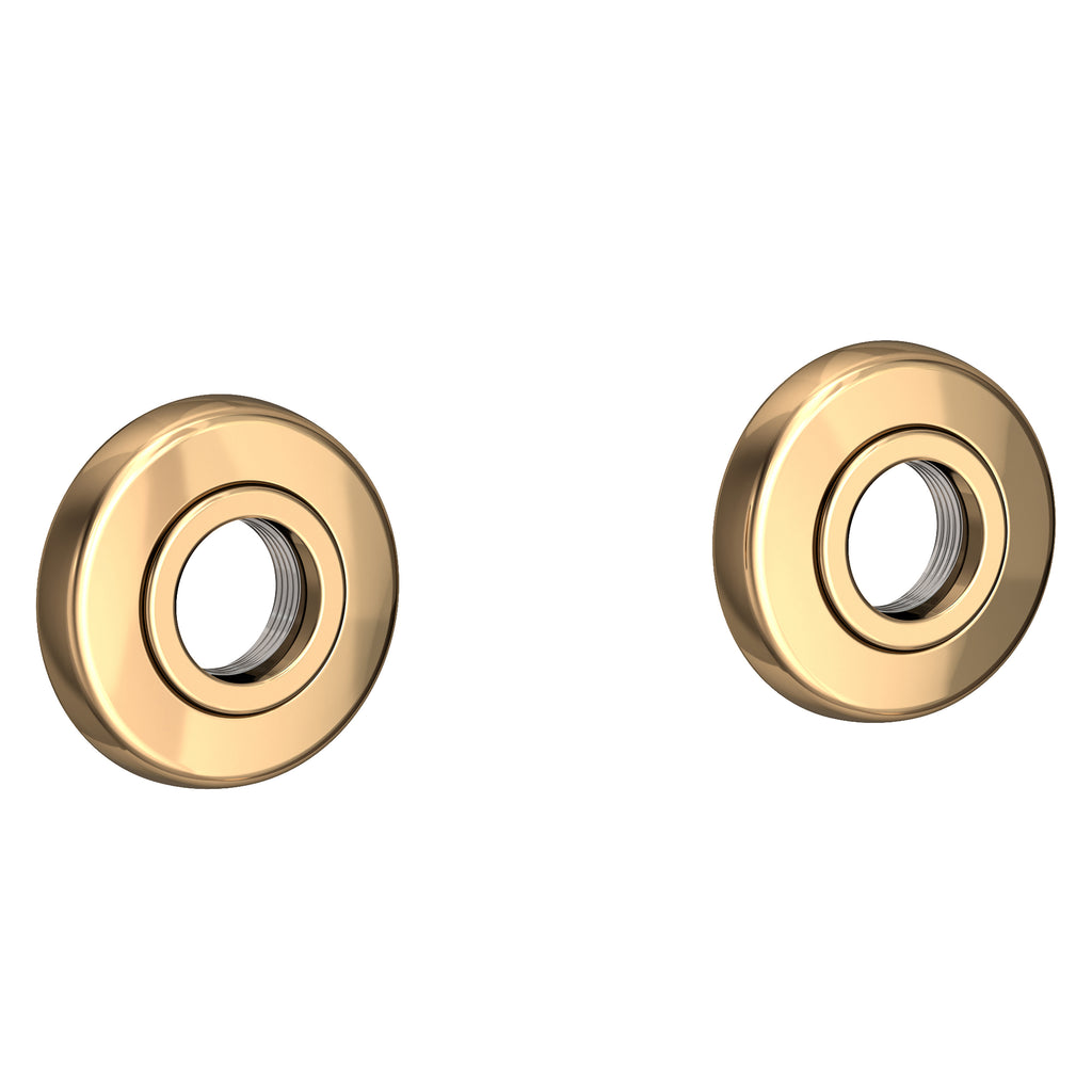 Newport Brass East Linear 990-2400 — Anillos Decorativos y Herrajes para Barra de Seguridad — Oro Francés (PVD)