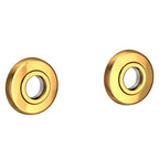Newport Brass East Linear 990-2400 — Anillos Decorativos y Herrajes para Barra de Seguridad — Oro Pulido (PVD)