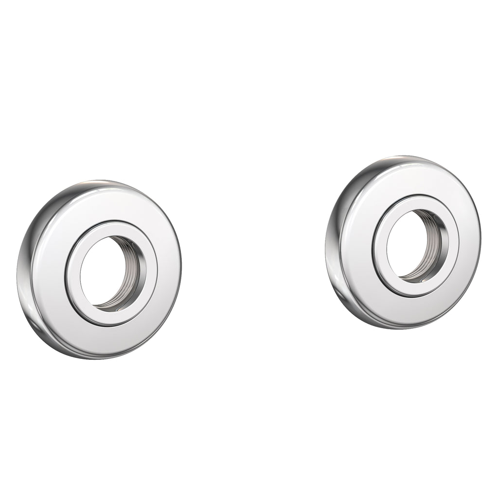 Newport Brass East Linear 990-2400 — Anillos Decorativos y Herrajes para Barra de Seguridad — Cromo Pulido