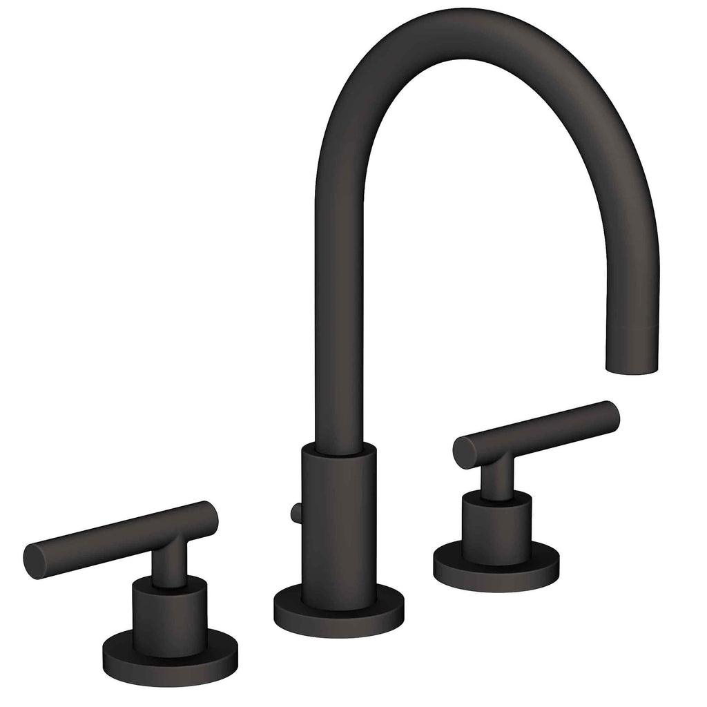 Newport Brass East Linear 990L — vista de producto — Negro Mate