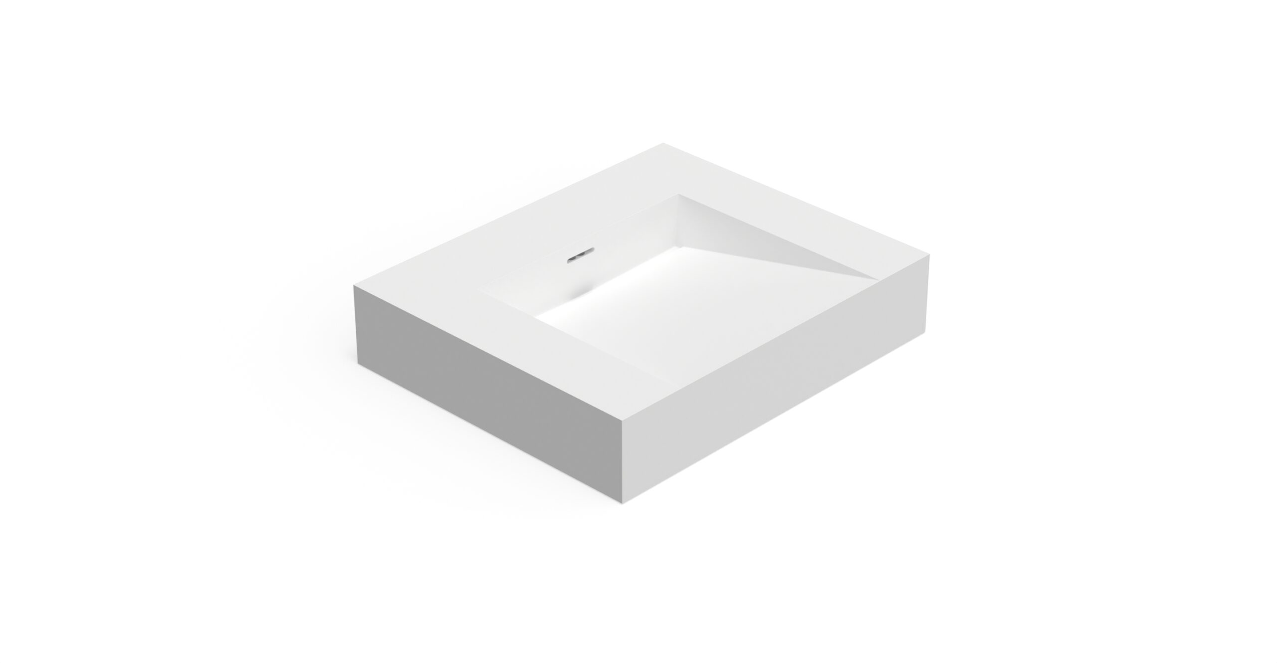 Badeloft Lavabo de Pared Tipo Rampa WT-04-F
