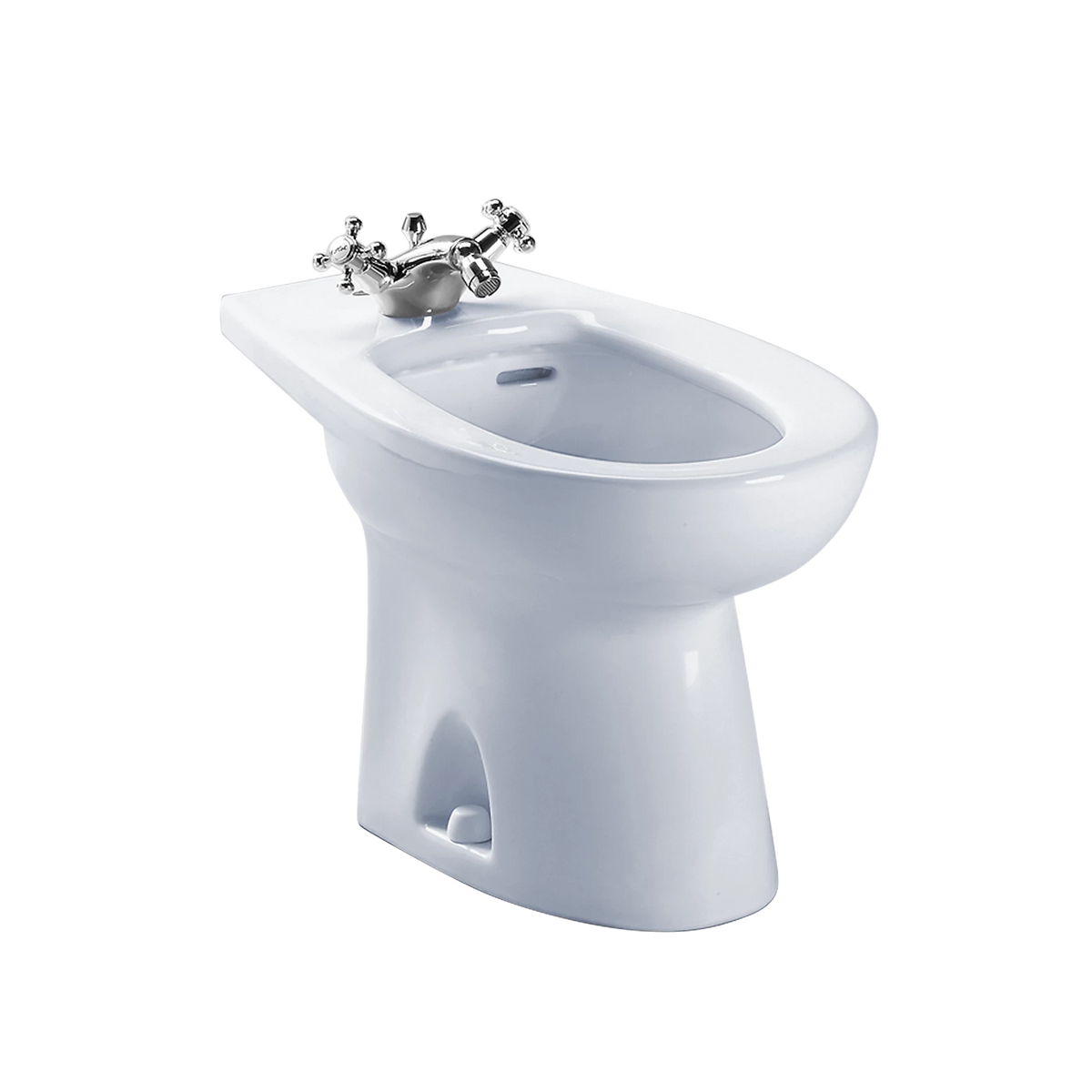 TOTO Piedmont® Bidé de Piso para Llave de Un Orificio — Algodón