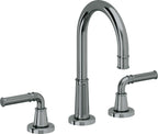 California Faucets Trousdale 8" Llave de Lavabo de 3 Orificios para Cubierta, con Dos Manerales - Níquel Negro