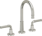 California Faucets Trousdale 8" Llave de Lavabo de 3 Orificios para Cubierta, con Dos Manerales - Níquel Pulido
