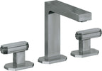 California Faucets Doheny 8" Llave de Lavabo de 3 Orificios para Cubierta, con Dos Manerales - Níquel Negro