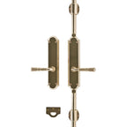 uego de Cremona Arched 2 1/2" x 11" — Rocky Mountain Hardware bronce macizo