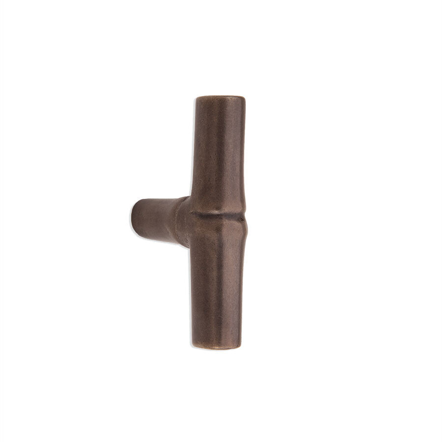 Bamboo Cabinet Knob — Shown in W2 Finish