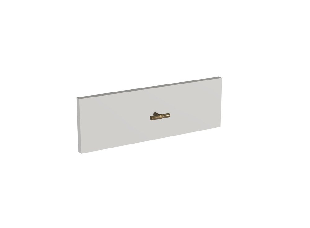 Bamboo Cabinet Knob — Shown in SP Finish