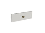 Oval Cabinet Knob — Shown in SP Finish