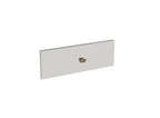 Oval Ridge Cabinet Knob — Shown in SP Finish