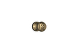 Ridge Flared Cabinet Knob — Shown in SP Finish
