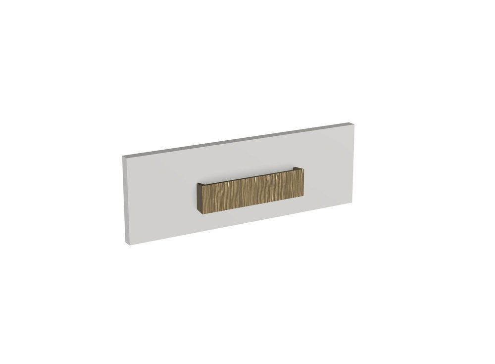 Corduroy Cabinet Pull — Shown in SP Finish
