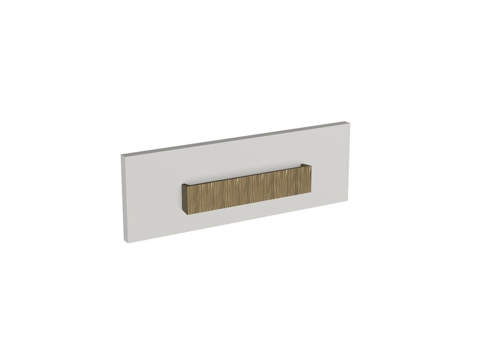 Corduroy Cabinet Pull — Shown in SP Finish