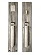 Handle x Handle Mortise Lock Door Entry Set — Shown in W1 Finish