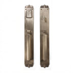 Handle x Handle Mortise Lock Door Entry Set — Shown in W1 Finish