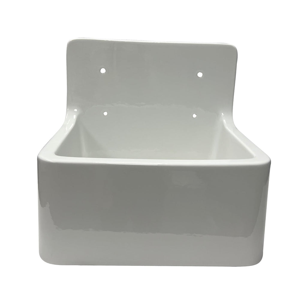Barclay Cleaner — Lavabo de Pared Rectangular de Cerámica — imagen 1